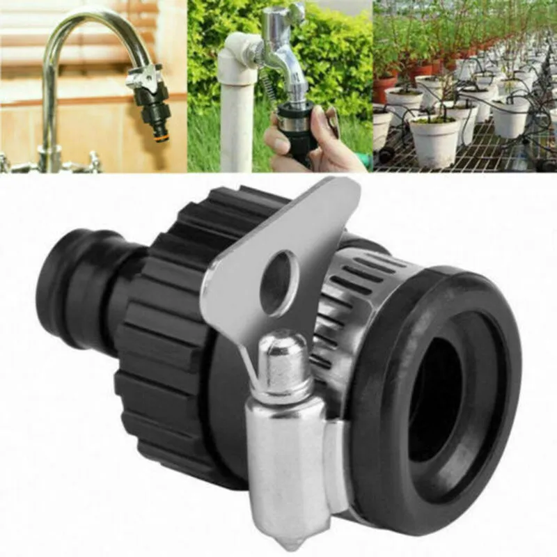 Universal Tap Connector Adapter Water Faucet Connetor Garden Hose Pipe Fitting Adapter With Adjustable Stainless Steel Clip
Universal Tap Connector Adapter Water Faucet Connetor Garden Hose Pipe Fitting Adapter With Adjustable Stainless Steel Clip