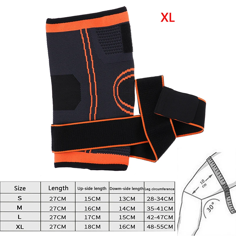 Size S-XL Knee Compression Sleeve Pad with Adjustable Strapping for Pain Relief Arthritis Injury Running Joint Pain Support
Size S-XL Knee Compression Sleeve Pad with Adjustable Strapping for Pain Relief Arthritis Injury Running Joint Pain Support