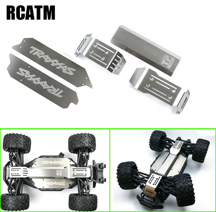 Model Car Metal Stainless Steel Full Set Armor Chassis Protection Guard 1/10 RC Car TRAXXAS MAXX DIY Parts
Model Car Metal Stainless Steel Full Set Armor Chassis Protection Guard 1/10 RC Car TRAXXAS MAXX DIY Parts