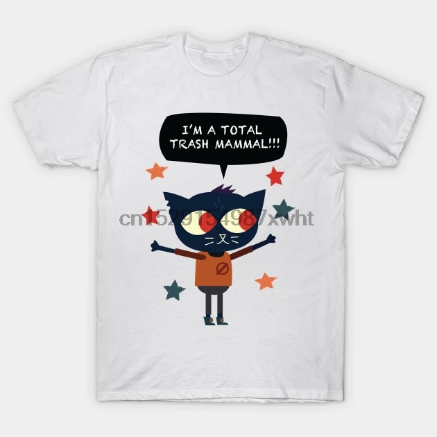 Мужская футболка Trash Mammal Night in the Woods Футболка женская футболка|Мужские футболки| |