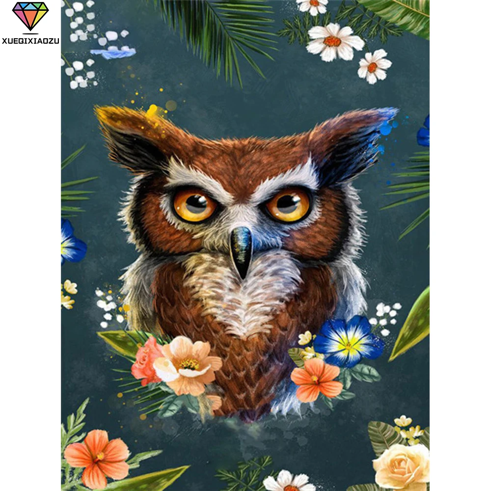 XUEQIXIAOZU Full Round Diamond drawing Owl portrait Mosaic painting 5D DIY Diamond embroidery Home decoration gifts 2020 New
XUEQIXIAOZU Full Round Diamond drawing Owl portrait Mosaic painting 5D DIY Diamond embroidery Home decoration gifts 2020 New