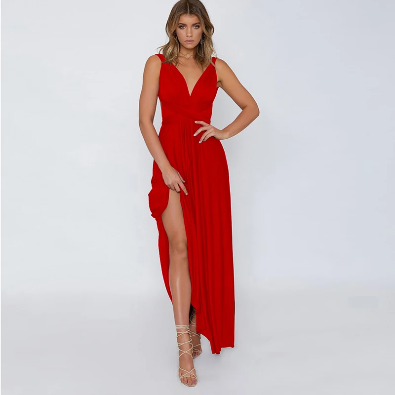 Sexy Women Multiway Wrap Convertible Boho Maxi Club Red Dress Bandage Long Dress Party Bridesmaids Infinity Robe Longue Femme
Sexy Women Multiway Wrap Convertible Boho Maxi Club Red Dress Bandage Long Dress Party Bridesmaids Infinity Robe Longue Femme