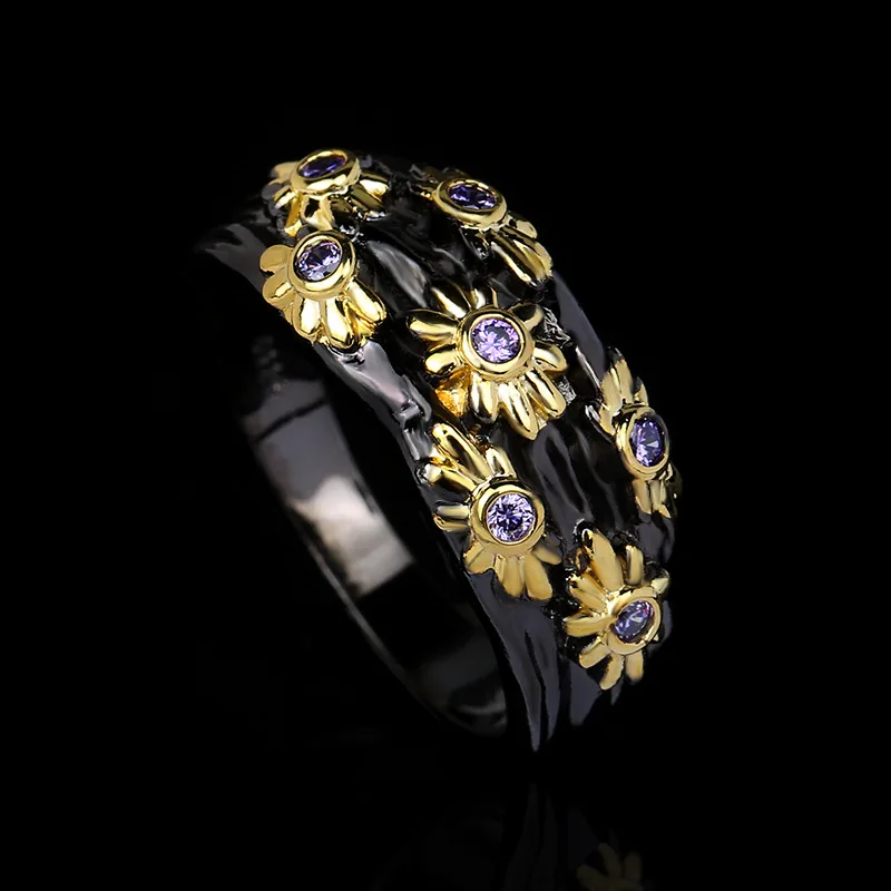 2021 Newest Creative Fashion Trendy Two-Tone Gold-Plated Light Gun Color Ring For Ladies Engagement Wedding Jewelry Gift
2021 Newest Creative Fashion Trendy Two-Tone Gold-Plated Light Gun Color Ring For Ladies Engagement Wedding Jewelry Gift