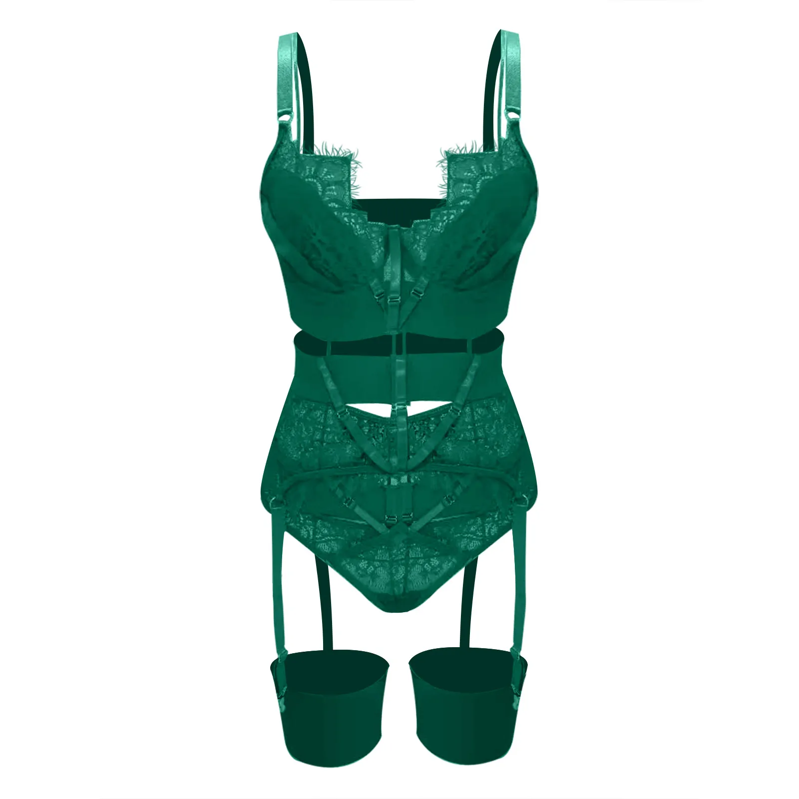 Erotic Women Sexy Lingerie Eyelashes Lace Stitching Sexy Temptation Underwear Pajamas Bra Thong Garter Set L*
Erotic Women Sexy Lingerie Eyelashes Lace Stitching Sexy Temptation Underwear Pajamas Bra Thong Garter Set L*