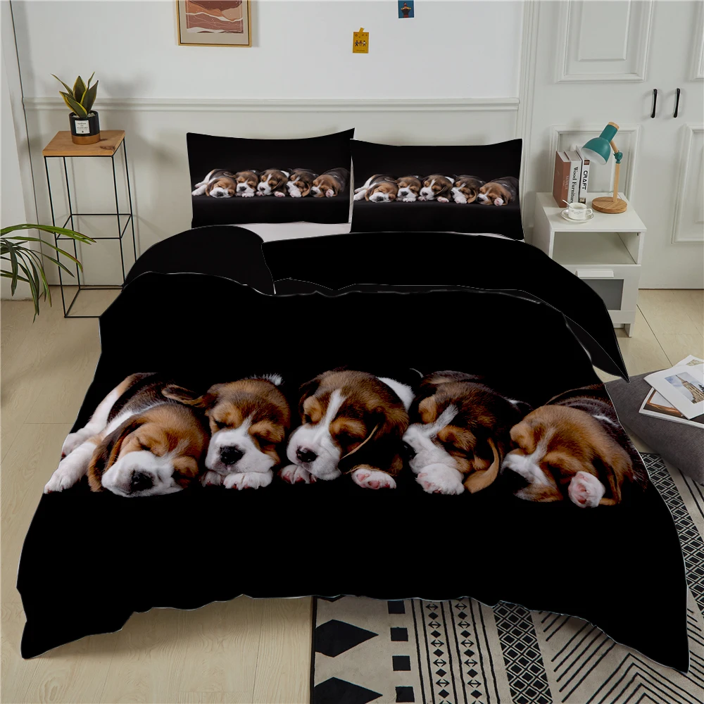 ZEIMON French Bulldog Puppy 3D Bedding Set Pet Animal Dog Duvet Cover For Kids Adult Bedclothes with Pillowcase Comforter Cover
ZEIMON French Bulldog Puppy 3D Bedding Set Pet Animal Dog Duvet Cover For Kids Adult Bedclothes with Pillowcase Comforter Cover