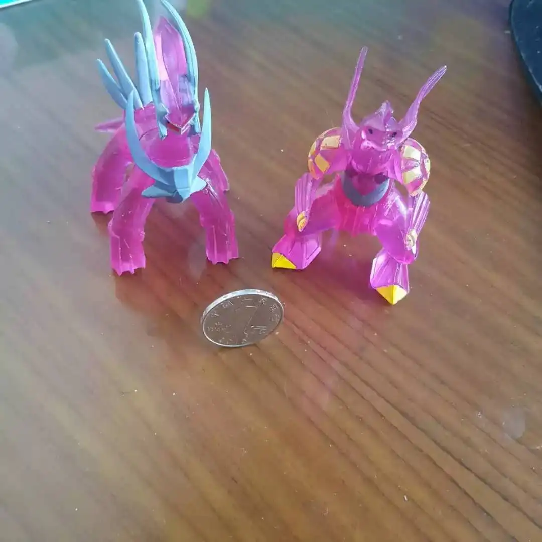 TOMY Pokemon Diamond and Pearl Anime Figures Transparent Dialga Palkia 2PCS Figurines Kids Collect Birthday Gifts Model Toys
TOMY Pokemon Diamond and Pearl Anime Figures Transparent Dialga Palkia 2PCS Figurines Kids Collect Birthday Gifts Model Toys