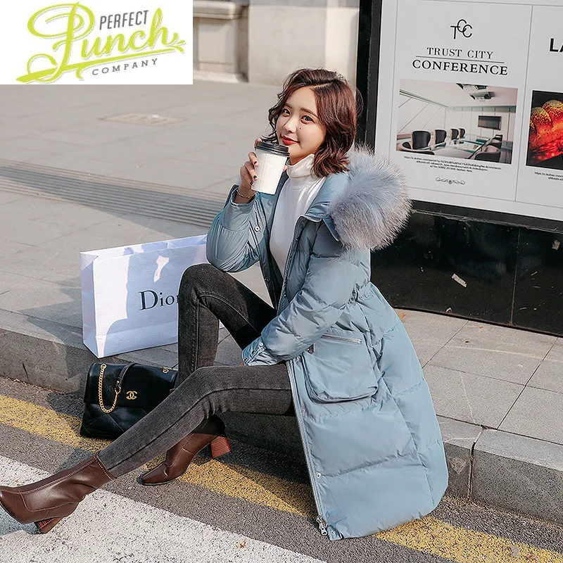 2021 Winter Down Thick Warm Woman Pakars Raccoon Fur Collar Coat Female Jacket Slim Coats and Jackets Women WPY1166
2021 Winter Down Thick Warm Woman Pakars Raccoon Fur Collar Coat Female Jacket Slim Coats and Jackets Women WPY1166