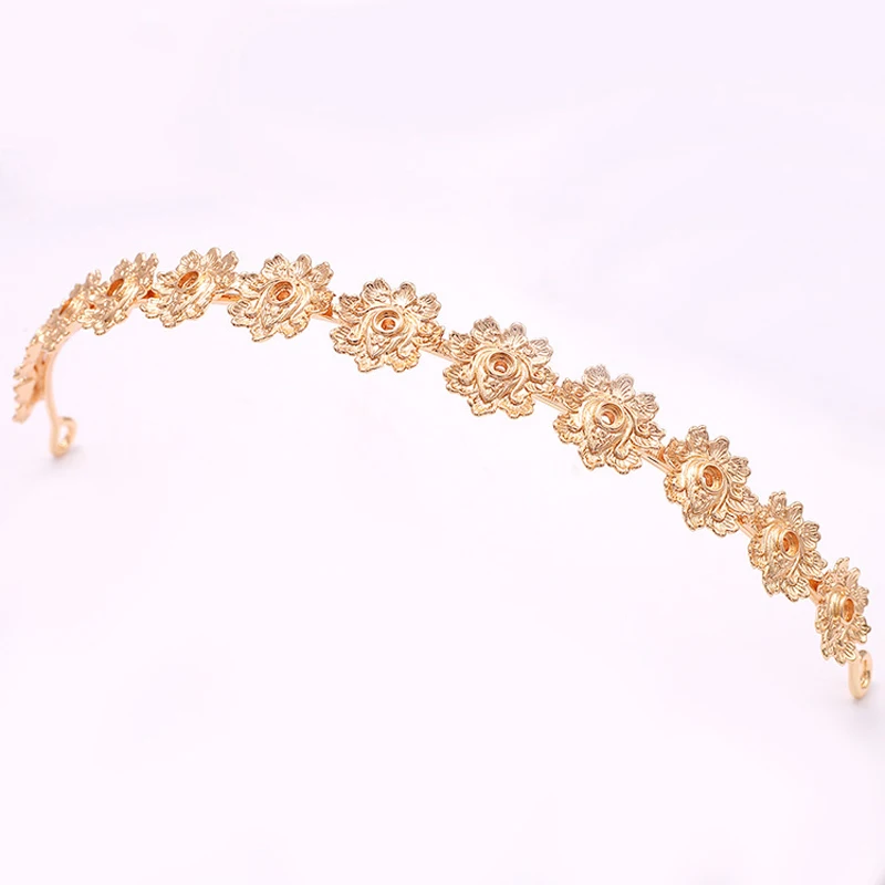 2pcs Brass Casted Women Wire Flowers Tiaras Crown Wedding Headpiece Quality Bridal Hair Head Jewelry Accessories Gold Color
2pcs Brass Casted Women Wire Flowers Tiaras Crown Wedding Headpiece Quality Bridal Hair Head Jewelry Accessories Gold Color