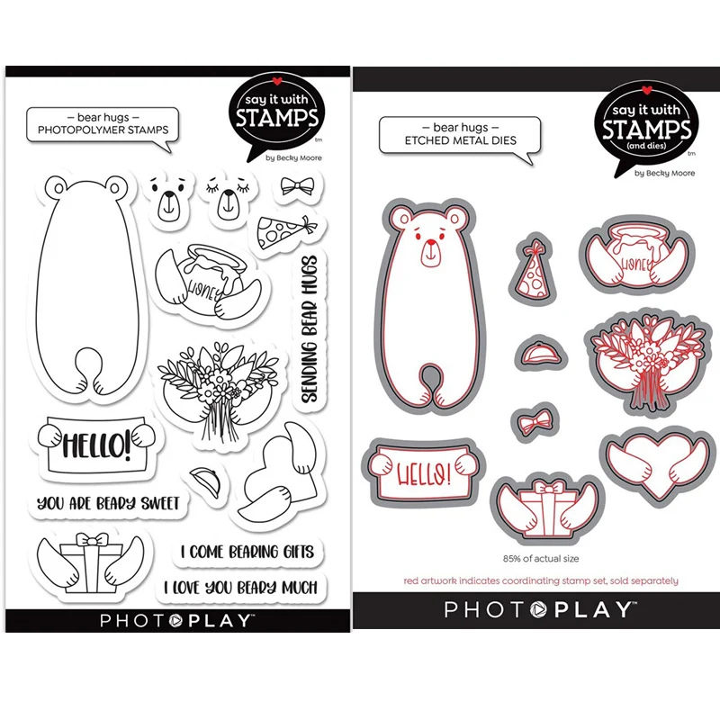 Bear Holding Flowers Heart Gift Metal Cutting Dies and Clear Stamps for Scrapbooking Letters DIY Craft Stencil Album Sheet Decor
Bear Holding Flowers Heart Gift Metal Cutting Dies and Clear Stamps for Scrapbooking Letters DIY Craft Stencil Album Sheet Decor