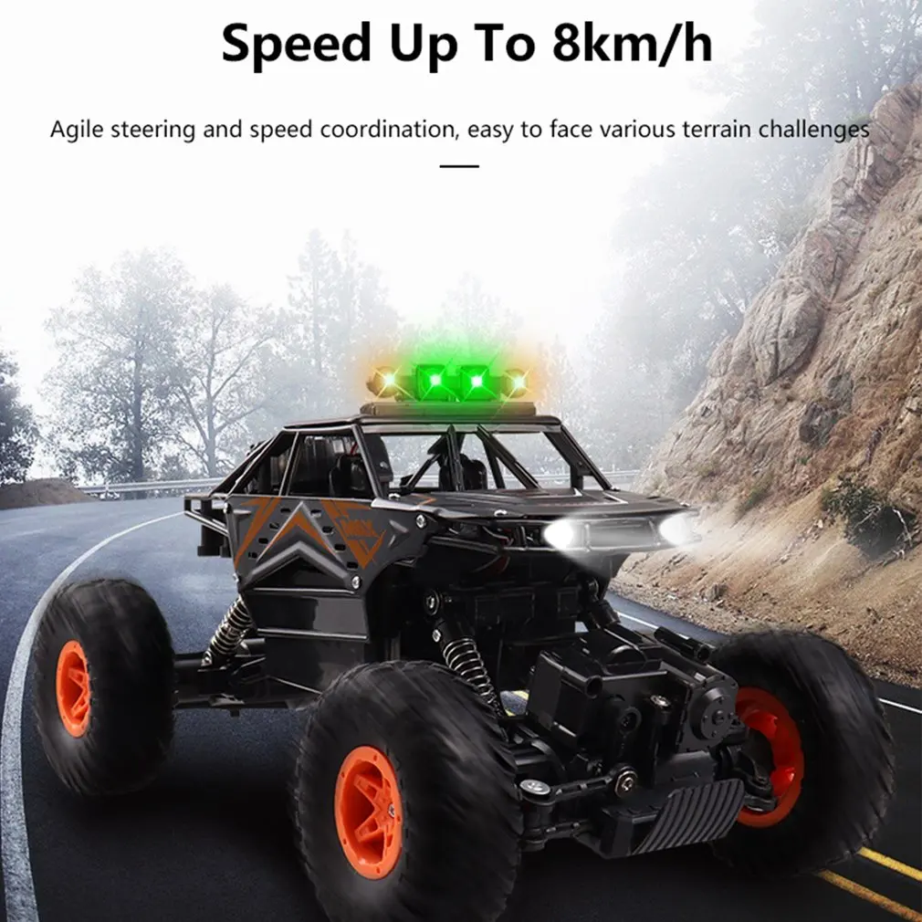 Spray RC Car 2.4G 4WD Remote Control Car 1:14 Large Alloy Climbing Car Toy Lighting Spray Model Car 2.4GHz Hand-held RC Car Toy
Spray RC Car 2.4G 4WD Remote Control Car 1:14 Large Alloy Climbing Car Toy Lighting Spray Model Car 2.4GHz Hand-held RC Car Toy