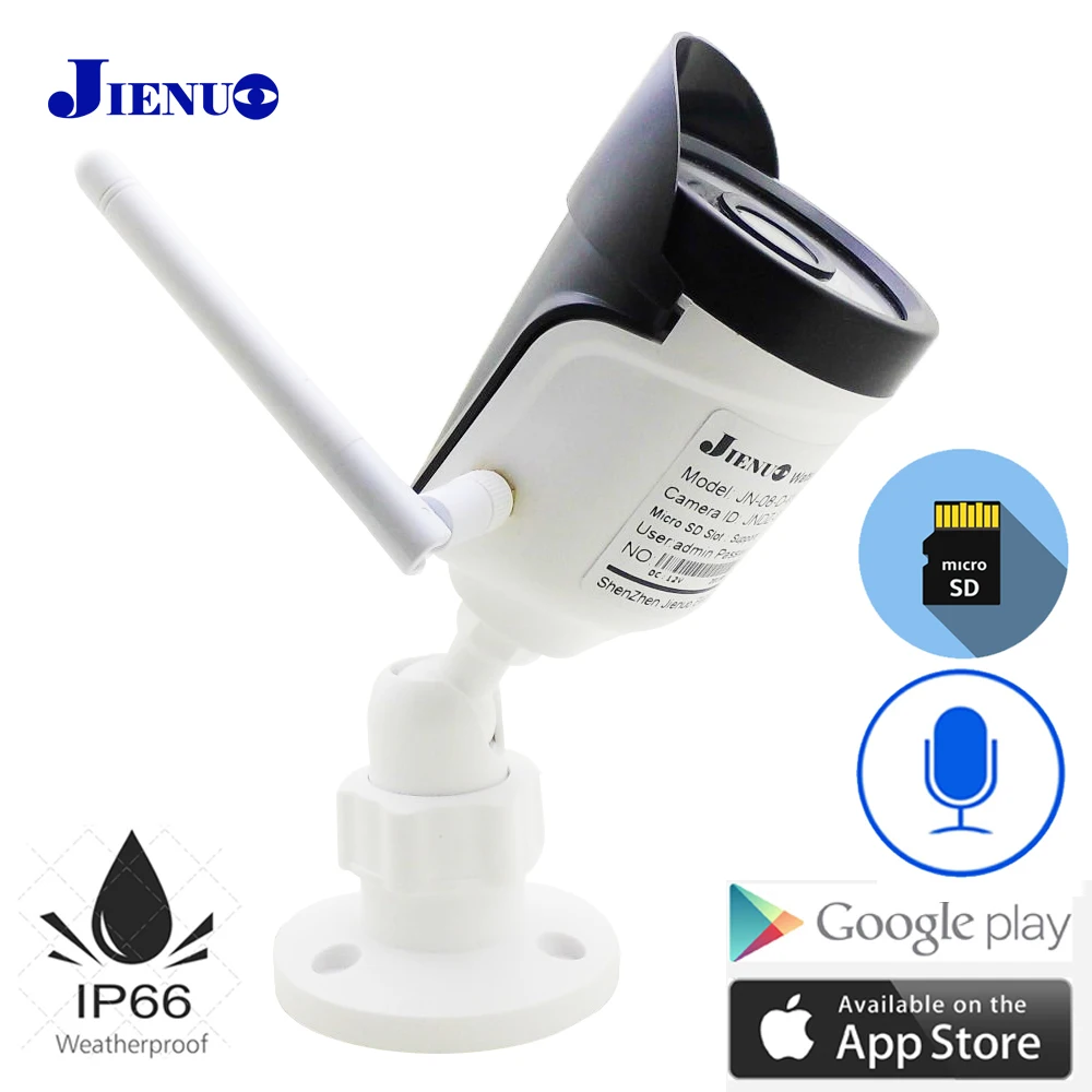 1080P 720P IP камера Wifi HD аудио Открытый водонепроницаемый беспроводной Cctv безопасности IPCam инфракрасное домашнее видео наблюдение P2P JIENUO
1080P 720P IP камера Wifi HD аудио Открытый водонепроницаемый беспроводной Cctv безопасности IPCam инфракрасное домашнее видео наблюдение P2P JIENUO