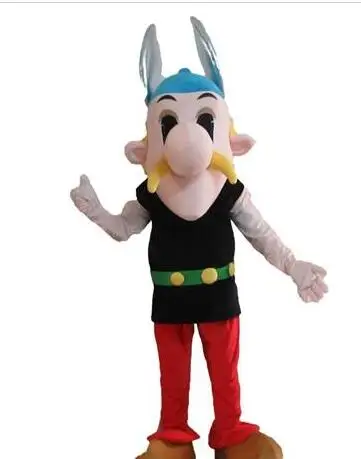 Забавный костюм талисмана Asterix Obelix из мультфильма Детский на день рождения