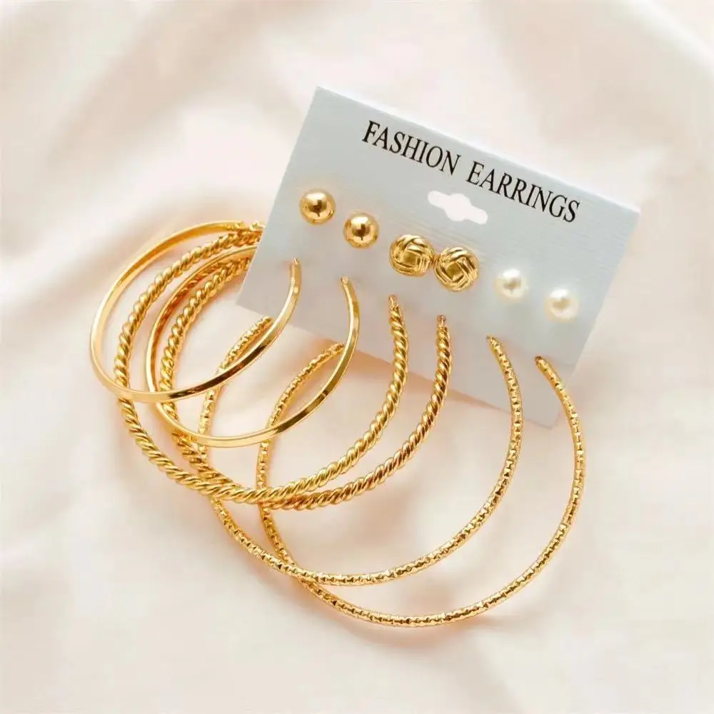 Liwore Fashion Gold Earrings For Women Set Simple Retro Oversized Earrings Stainless Steel Pendant Earrings Jewelry
Liwore Fashion Gold Earrings For Women Set Simple Retro Oversized Earrings Stainless Steel Pendant Earrings Jewelry