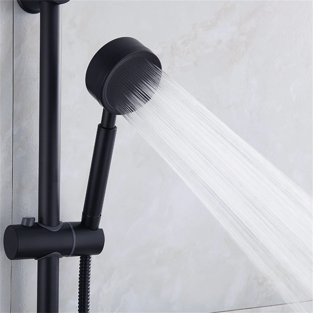 Black Stainless Steel Shower Head Wall Mount High Pressure Bathroom Water Saving Rust Proof Faucet Replacement Parts
Black Stainless Steel Shower Head Wall Mount High Pressure Bathroom Water Saving Rust Proof Faucet Replacement Parts