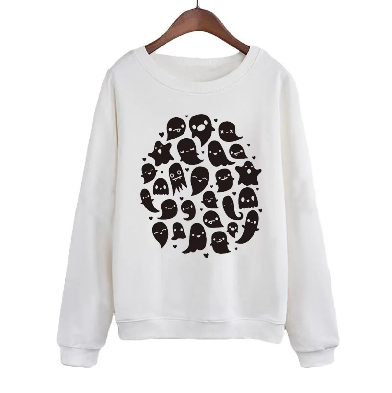 Cute Funny Crewneck Hoodie Women Hip Hop Pullover Fashion Clothing Kawaii Ghosts Sweatshirt Streetwear Sweatshirt
Cute Funny Crewneck Hoodie Women Hip Hop Pullover Fashion Clothing Kawaii Ghosts Sweatshirt Streetwear Sweatshirt