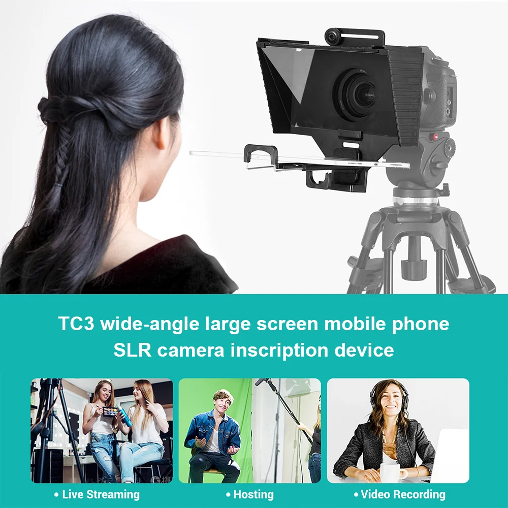 TC3 мини телеподвеска большой экран Портативные DSLR камеры планшет телеподвеска для прямой трансляции онлайн-обучения
TC3 мини телеподвеска большой экран Портативные DSLR камеры планшет телеподвеска для прямой трансляции онлайн-обучения