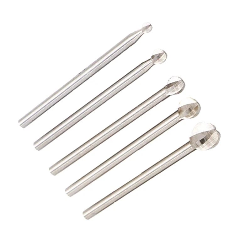 1/8 inch Shank HSS Round Nose Bit Core Cove Box Router Bits, Wood Carving Tool Drill Accessories Bit for Rotary Tools
1/8 inch Shank HSS Round Nose Bit Core Cove Box Router Bits, Wood Carving Tool Drill Accessories Bit for Rotary Tools