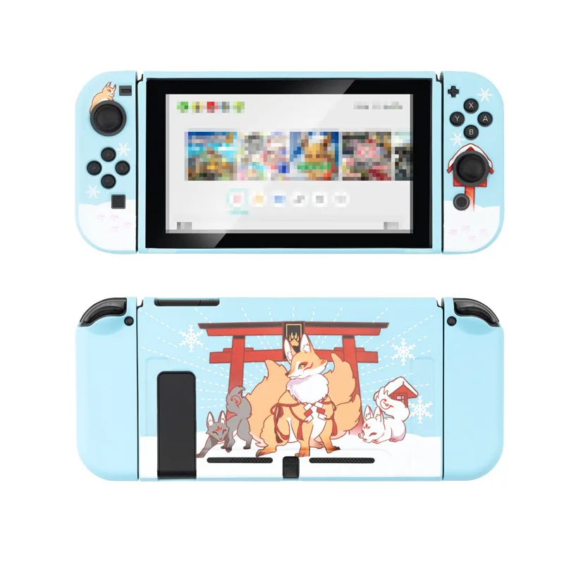 Cute Fox Switch Protective Shell TPU Soft Case Split Cover Shell Anti-fall Game Console Box Case For Nintendo Switch Accessories
Cute Fox Switch Protective Shell TPU Soft Case Split Cover Shell Anti-fall Game Console Box Case For Nintendo Switch Accessories