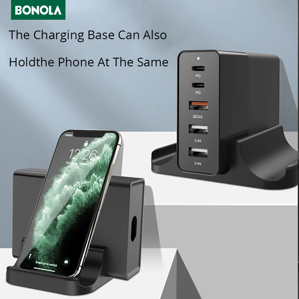 Настольная зарядная станция Bonola, 5 портов, 65 Вт, PD QC 3,0, для смартфонов/iPhone 12/Samsung/планшетов/ноутбуков, быстрая зарядка 65 Вт
Настольная зарядная станция Bonola, 5 портов, 65 Вт, PD QC 3,0, для смартфонов/iPhone 12/Samsung/планшетов/ноутбуков, быстрая зарядка 65 Вт