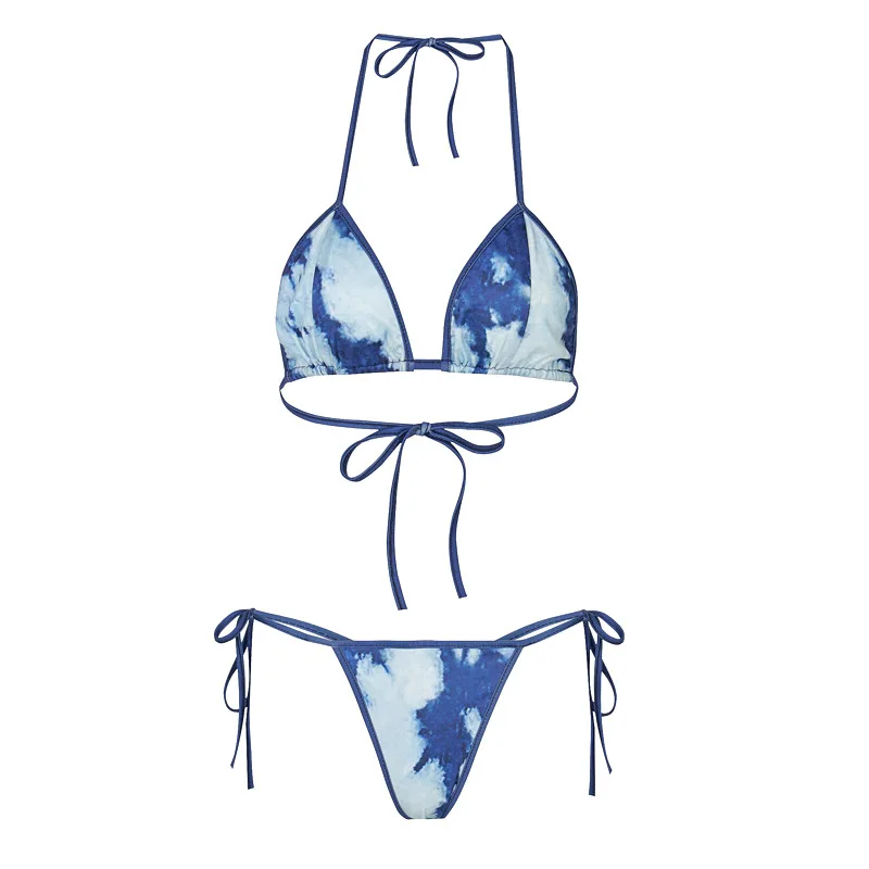 Women Bikini Set New Ladies Bather Swimming Beachwear for Bathing Suit Sexy Tie-dye Swimsuit Biquini Brazilian Bikini Donsignet
Women Bikini Set New Ladies Bather Swimming Beachwear for Bathing Suit Sexy Tie-dye Swimsuit Biquini Brazilian Bikini Donsignet