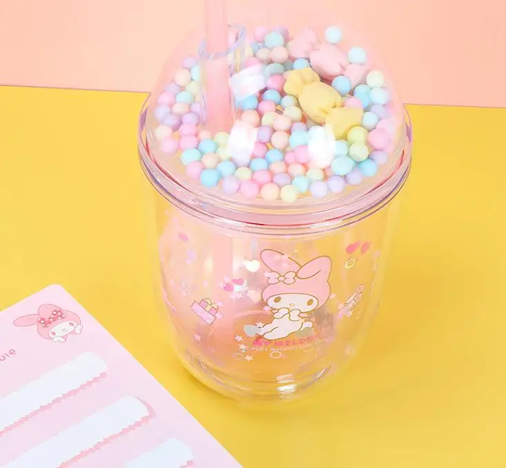 JY Cartoon Water Bling PS Bottle Children Baby Learning Drinking Straw Cup Double Layer 3Colors 435ML 
JY Cartoon Water Bling PS Bottle Children Baby Learning Drinking Straw Cup Double Layer 3Colors 435ML