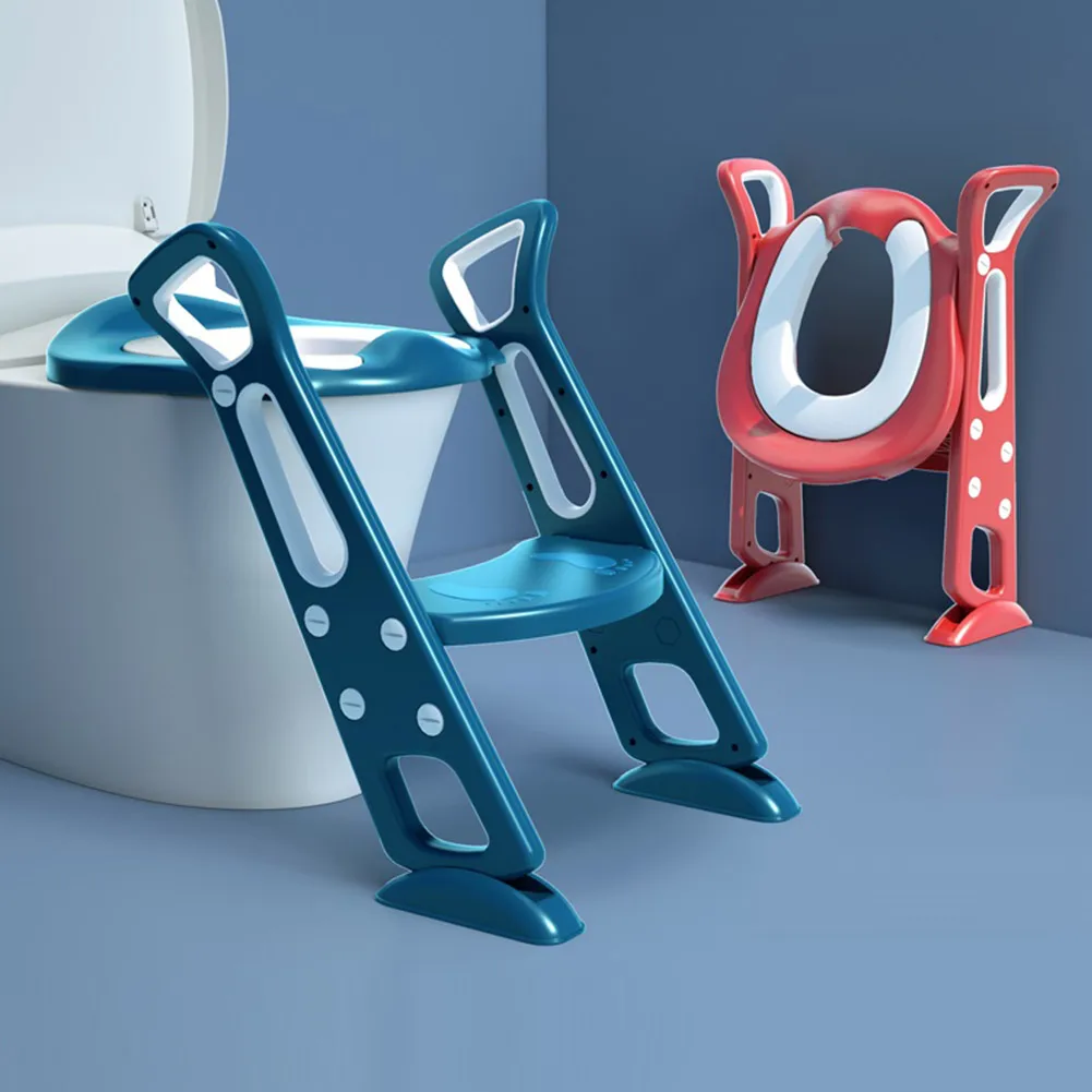 Foldable Children's Potty Training Seat Non-slip Stable Toddler Toilet Seat With Step Stool Ladder Adjustable Height
Foldable Children's Potty Training Seat Non-slip Stable Toddler Toilet Seat With Step Stool Ladder Adjustable Height