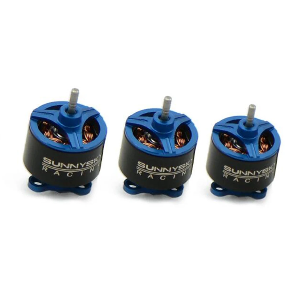4 шт./лот Sunnysky 0705 15000KV металлический бесщеточный двигатель RC для 60 70 80 90 мм Micro FPV