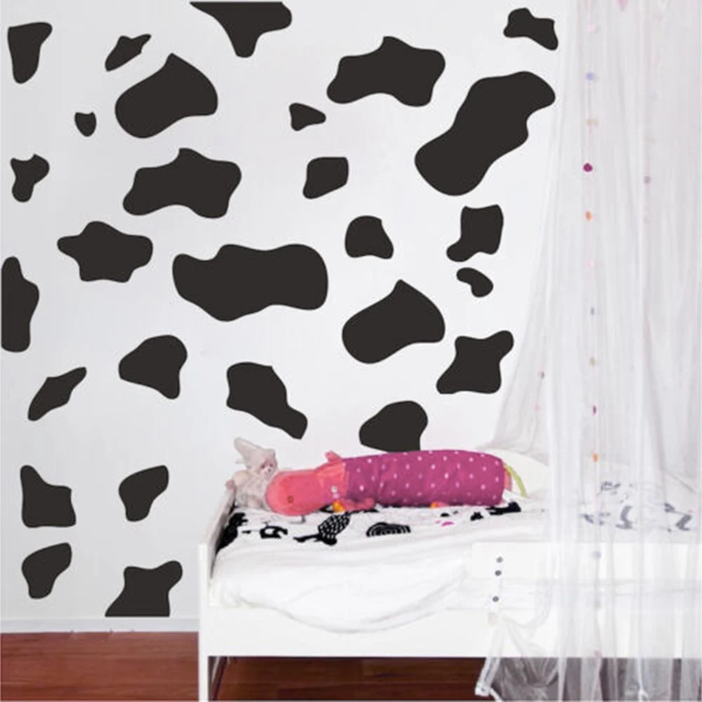 50Pcs Cartoon Cow Spot Wall Sticker Nursery Kids Room Animal Milk Cow Skin Dot Vinyl Decal Bedroom Decor
50Pcs Cartoon Cow Spot Wall Sticker Nursery Kids Room Animal Milk Cow Skin Dot Vinyl Decal Bedroom Decor