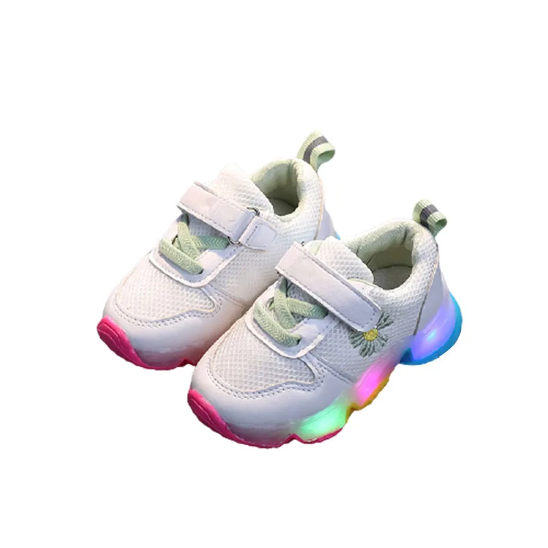 Little Daisy 2021 spring and autumn new children sports mesh girls comfortable non-slip breathable luminous LED light shoes
Little Daisy 2021 spring and autumn new children sports mesh girls comfortable non-slip breathable luminous LED light shoes