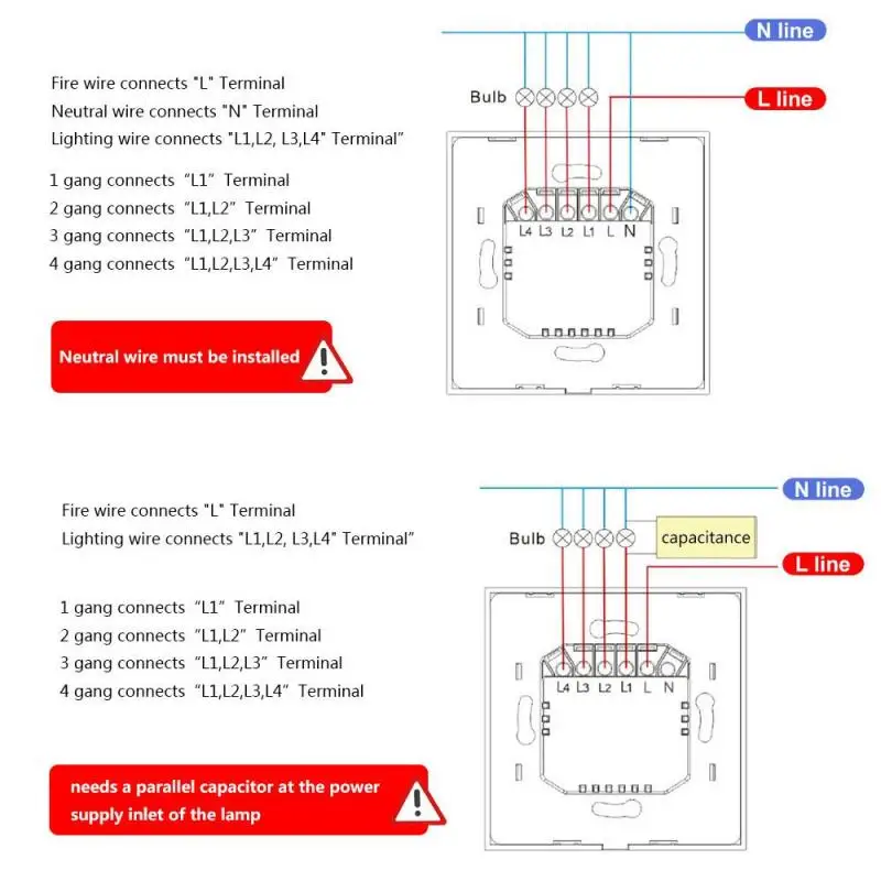 Tuya Smart Lamp WIFI Switch Bluetooth House LED Lights Room Zero Fire Single Fire Voice Switch Compatible With Alexa Google Home
Tuya Smart Lamp WIFI Switch Bluetooth House LED Lights Room Zero Fire Single Fire Voice Switch Compatible With Alexa Google Home