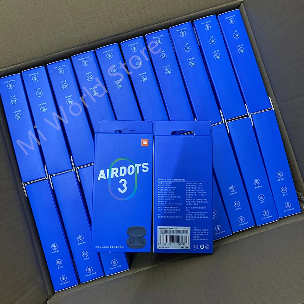 Оригинальные беспроводные наушники Xiaomi Redmi AirDots 3 с поддержкой быстрой зарядки