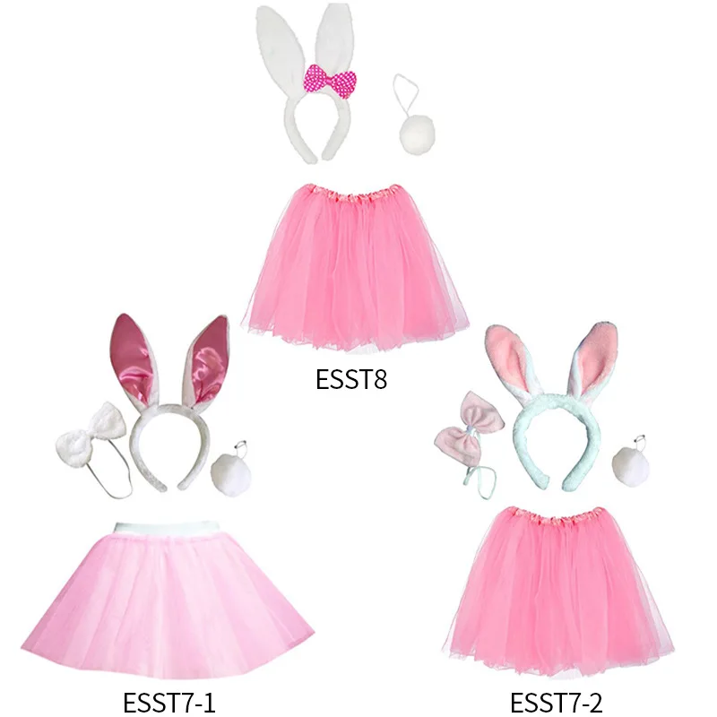 Easter theme party cute rabbit shape plush rabbit ears buckle yarn skirt bow tie rabbit tail suit Easter decoration воздушные ша
Easter theme party cute rabbit shape plush rabbit ears buckle yarn skirt bow tie rabbit tail suit Easter decoration воздушные ша