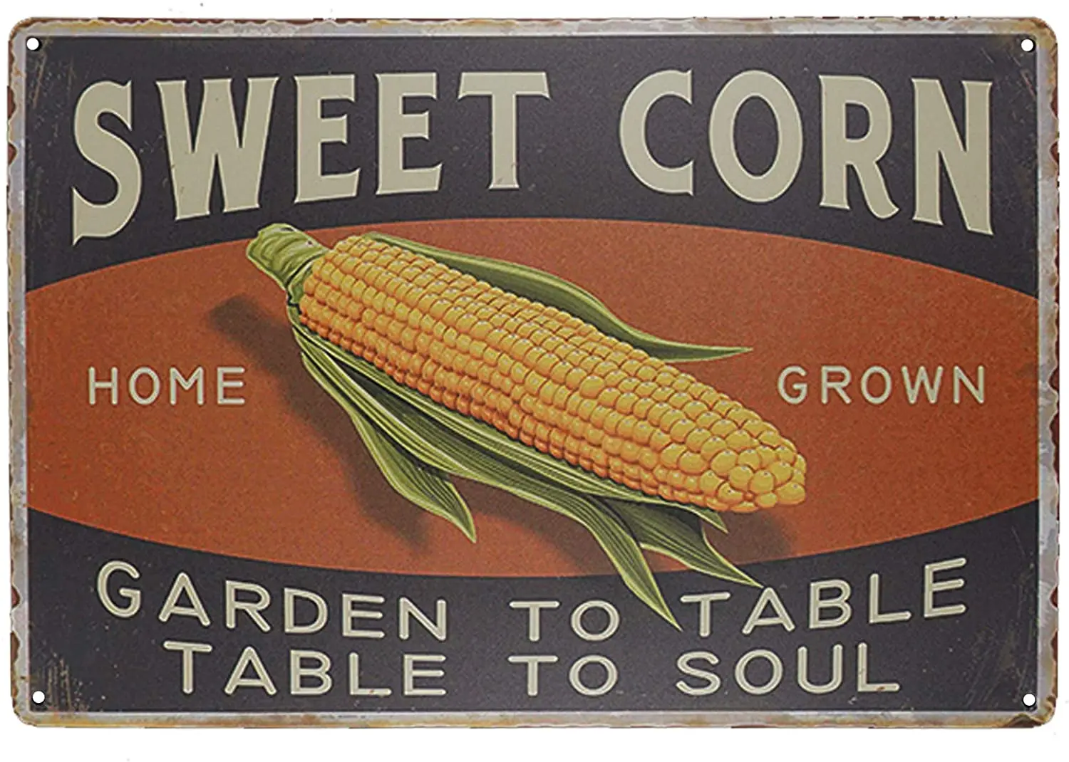 TISOSO Sweet Corn Retro Vintage Metal Tin Sign Home Bar Kitchen Farmhouse Home Decor Signs Gifts
TISOSO Sweet Corn Retro Vintage Metal Tin Sign Home Bar Kitchen Farmhouse Home Decor Signs Gifts