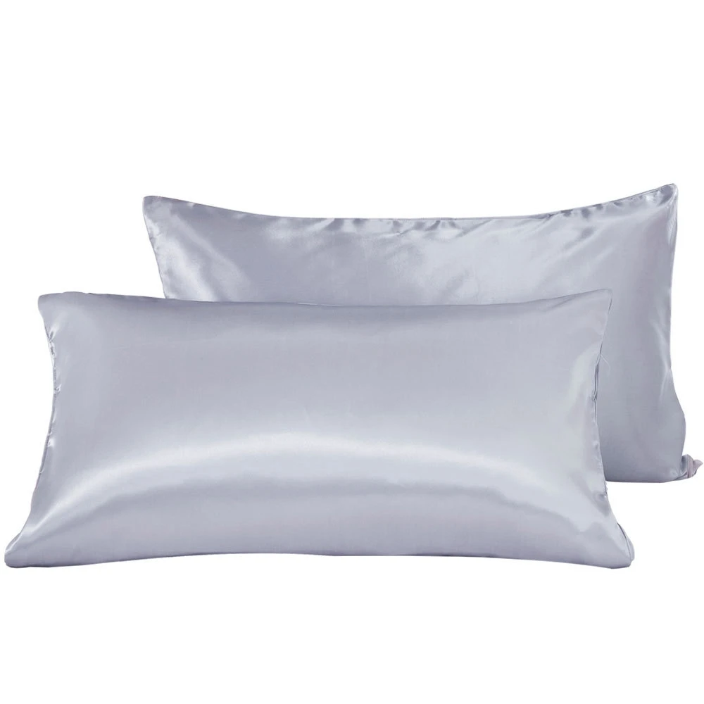 1 Pair Silk Satin Pillow Case Solid Color Home Bedding Pillowcase Smooth Silk Like Pillowcase Standard Queen King
1 Pair Silk Satin Pillow Case Solid Color Home Bedding Pillowcase Smooth Silk Like Pillowcase Standard Queen King