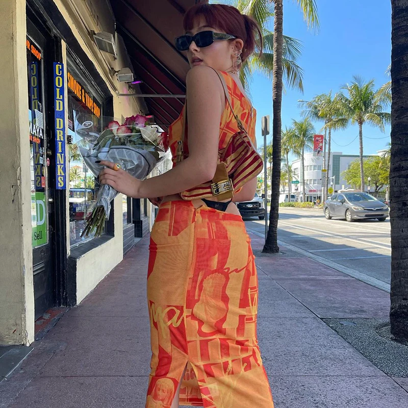 Y2k Vintage Printed Summer Cottagecore Women Beach Style Dress Orange Suits Fashion 2021 Casual 90s Aesthetic Bodycon Vestidos
Y2k Vintage Printed Summer Cottagecore Women Beach Style Dress Orange Suits Fashion 2021 Casual 90s Aesthetic Bodycon Vestidos