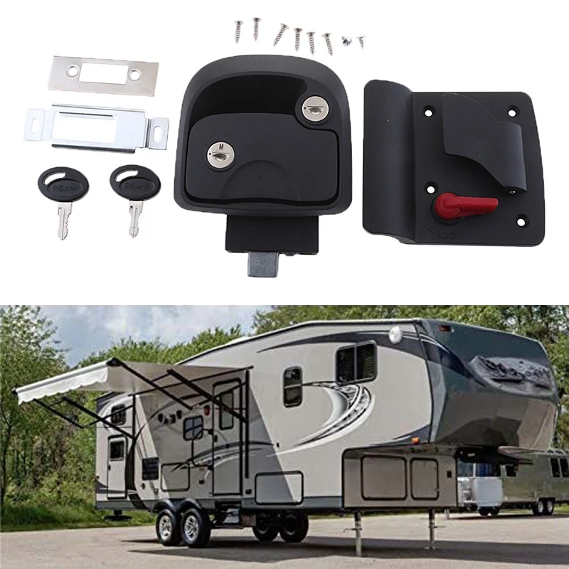 RV Entry Door Lock Push-Type Door Locks R3 Mechanical Door Lock for Camper RV Caravan Boat Motorhome Accessories
RV Entry Door Lock Push-Type Door Locks R3 Mechanical Door Lock for Camper RV Caravan Boat Motorhome Accessories