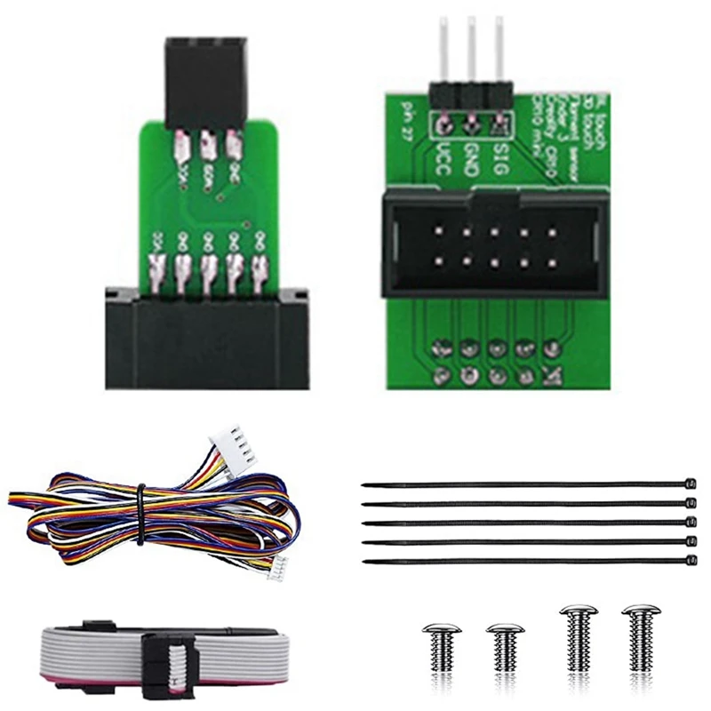 3D Printer Sensor Connection Converter Kit Automatic Bed Sensor Accessories for CR-10S/Ender 3 and Other 3D Printers
3D Printer Sensor Connection Converter Kit Automatic Bed Sensor Accessories for CR-10S/Ender 3 and Other 3D Printers