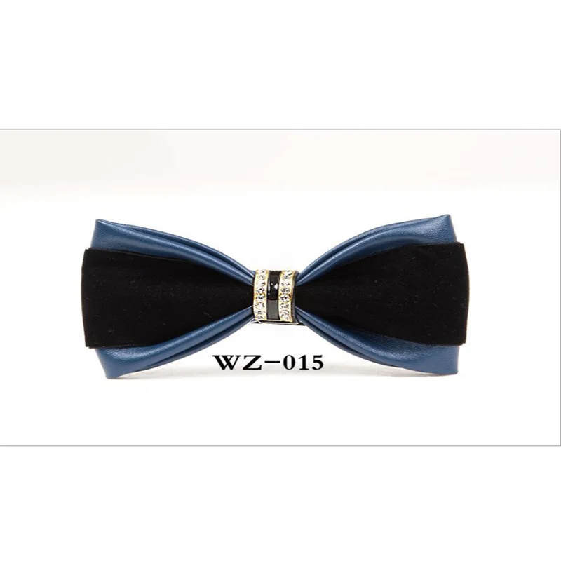 Men's British Style Fashion PU Leather Studded Bow Tie Men's Metal Bow Neck Tie For Wedding Party Business Banquet
Men's British Style Fashion PU Leather Studded Bow Tie Men's Metal Bow Neck Tie For Wedding Party Business Banquet