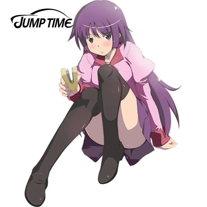 JumpTime 13 см x 9 8 короткая футболка с героями из японского аниме Monogatari Senjougahara Hitagi