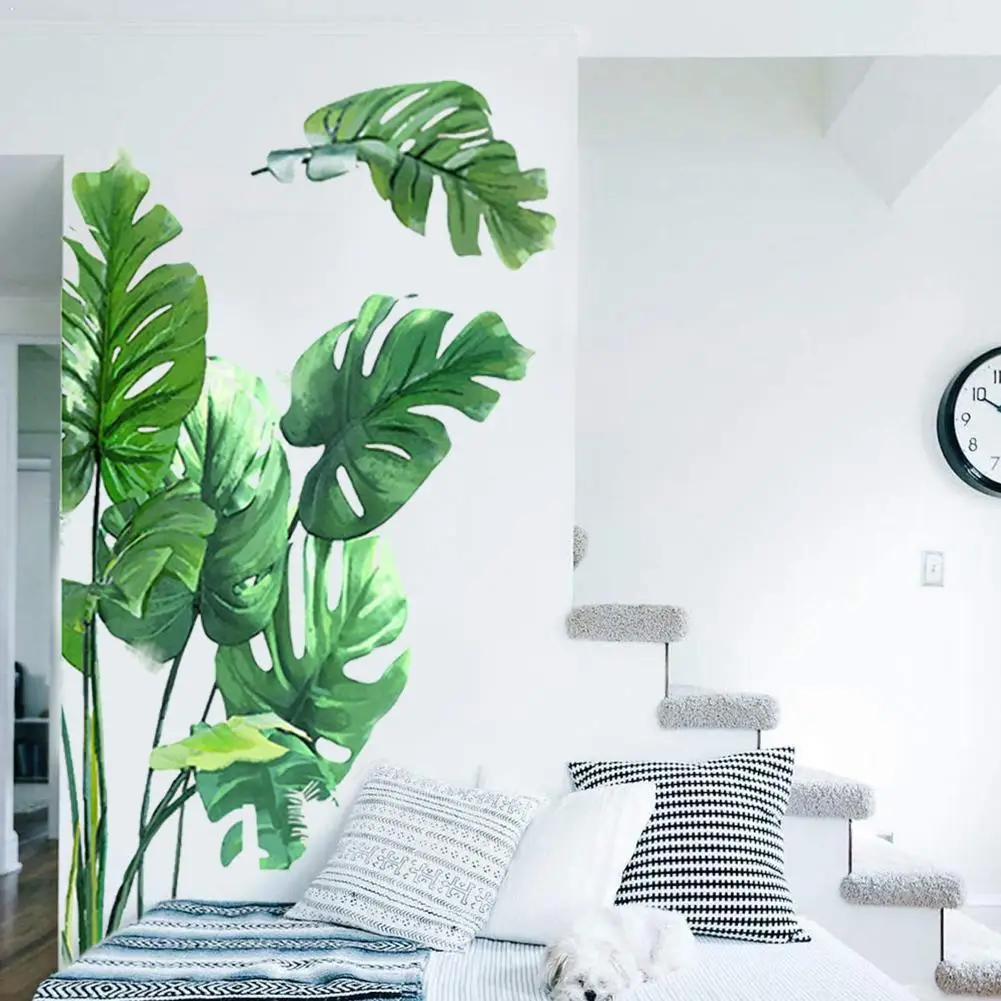 1 Pcs PVC 60*90 Banana Green Leaf Plant Wall Stickers Home Decoration Sticker Sticker Wall Mirror Indoor Decor
1 Pcs PVC 60*90 Banana Green Leaf Plant Wall Stickers Home Decoration Sticker Sticker Wall Mirror Indoor Decor