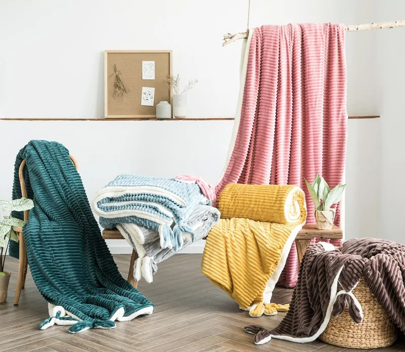 Claroom милое одеяло пушистое мягкое Флисовое для кровати 90x120 см 150x200