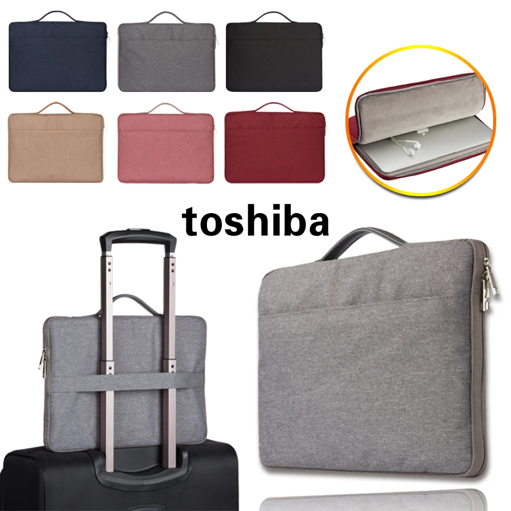 Laptop Bag Nylon Zipper Handbag Computer Bags for Toshiba ENCORE/Portege A30/X20W/X30T/Satellite Waterproof Unisex Notebook Bag
Laptop Bag Nylon Zipper Handbag Computer Bags for Toshiba ENCORE/Portege A30/X20W/X30T/Satellite Waterproof Unisex Notebook Bag
