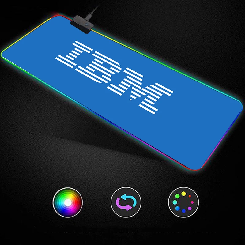 IBM Logo pattern design Anime RGB Gaming Mouse Pad Gamer Keyboard Desk Non-slip Rubber LED Mouse Mat
IBM Logo pattern design Anime RGB Gaming Mouse Pad Gamer Keyboard Desk Non-slip Rubber LED Mouse Mat