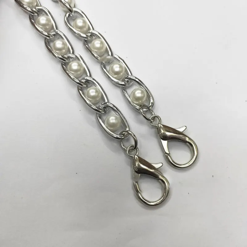 Replacement Bag Accessory Handle Bag Strap Handbag Chain 120cm Cute Chain Imitate Pearl Modern Bag Chain Fashion Accessories
Replacement Bag Accessory Handle Bag Strap Handbag Chain 120cm Cute Chain Imitate Pearl Modern Bag Chain Fashion Accessories