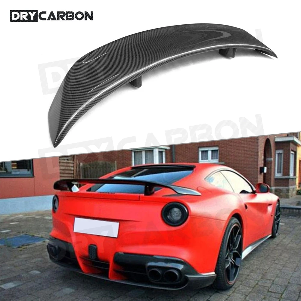 Carbon Fiber/FRP material Rear Bumper Lip Chin Spoiler Wing Skirt Decoration for Ferrari F12 Berlinetta 2013-2016 Auto Car style
Carbon Fiber/FRP material Rear Bumper Lip Chin Spoiler Wing Skirt Decoration for Ferrari F12 Berlinetta 2013-2016 Auto Car style