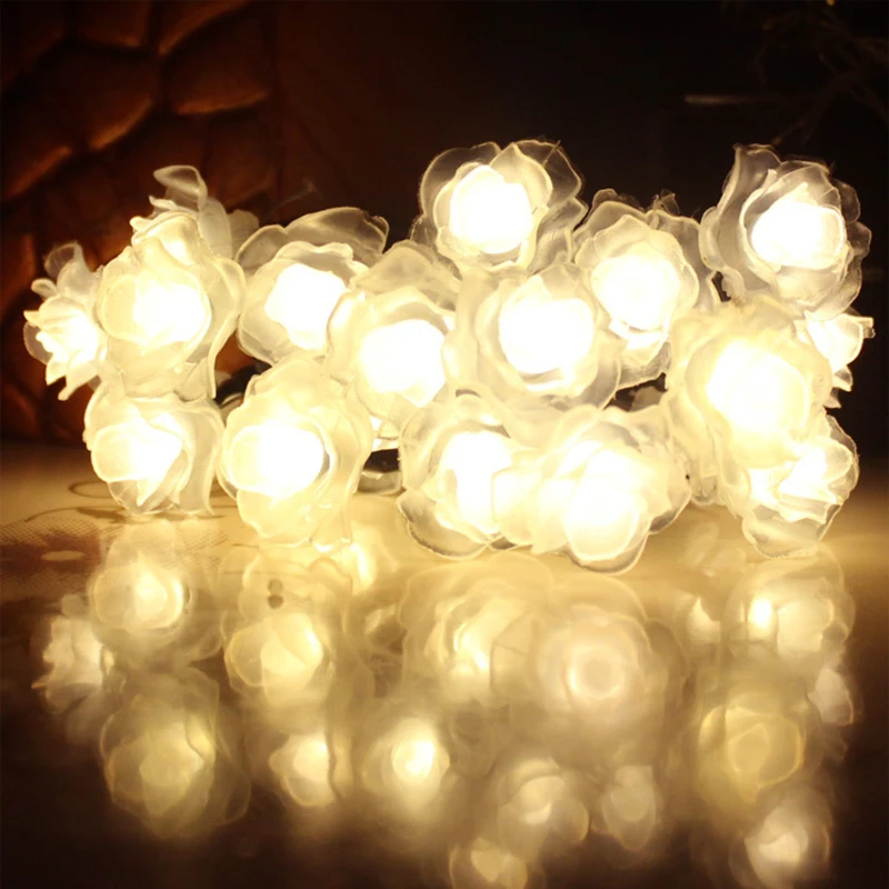 Solar Flower Fairy Light Led Rose Flower String Warm Light Light Artificial Bouquet Garland Wedding Christmas Party Decoration
Solar Flower Fairy Light Led Rose Flower String Warm Light Light Artificial Bouquet Garland Wedding Christmas Party Decoration