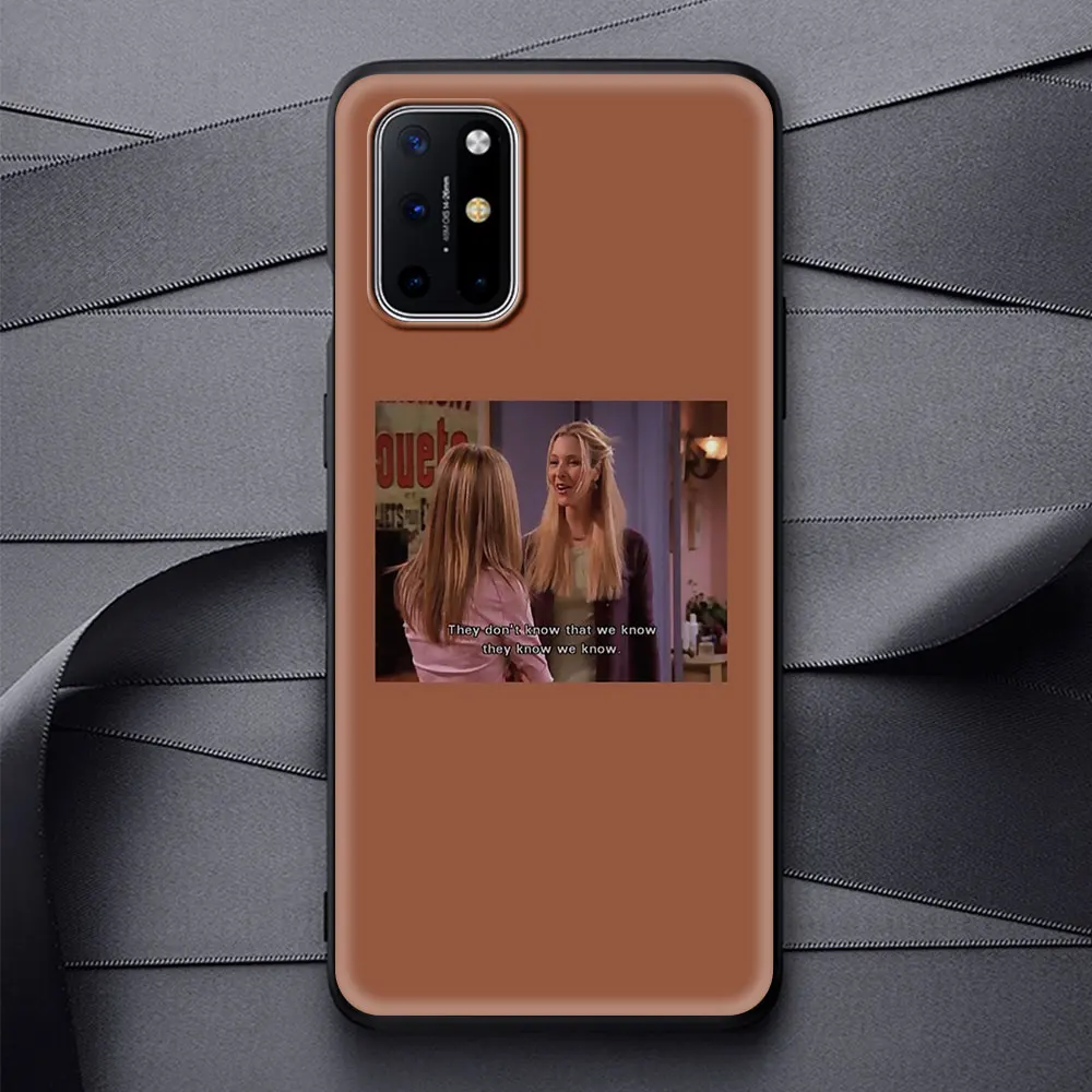 Black Case for Oneplus 8 Nord N10 5G 7 8T 6 7T Pro 6T Silicion Soft Anti Fall Capas Casos Phone Covers Hot Friends Tv
Black Case for Oneplus 8 Nord N10 5G 7 8T 6 7T Pro 6T Silicion Soft Anti Fall Capas Casos Phone Covers Hot Friends Tv