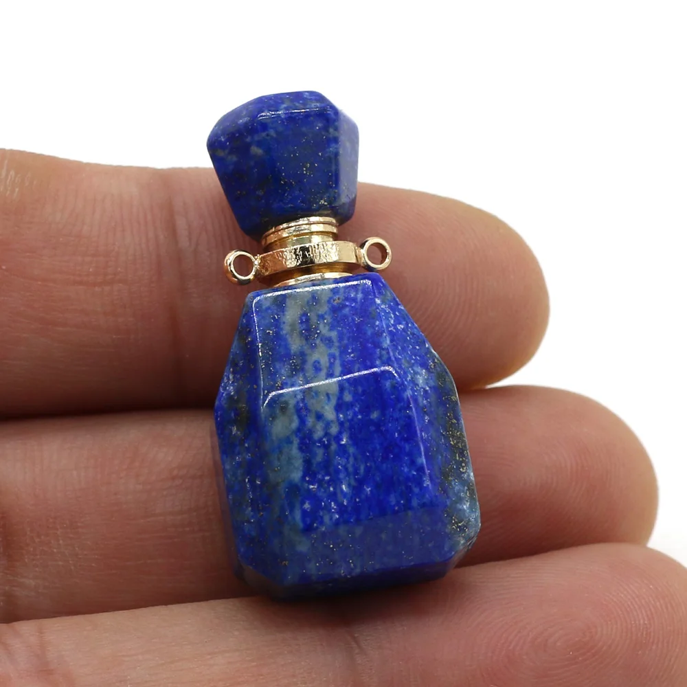 Natural Stone Perfume Bottle Pendants Irregular Semi-Precious Charms Section Necklace Pendant For Jewelry Making 18x36x14mm
Natural Stone Perfume Bottle Pendants Irregular Semi-Precious Charms Section Necklace Pendant For Jewelry Making 18x36x14mm