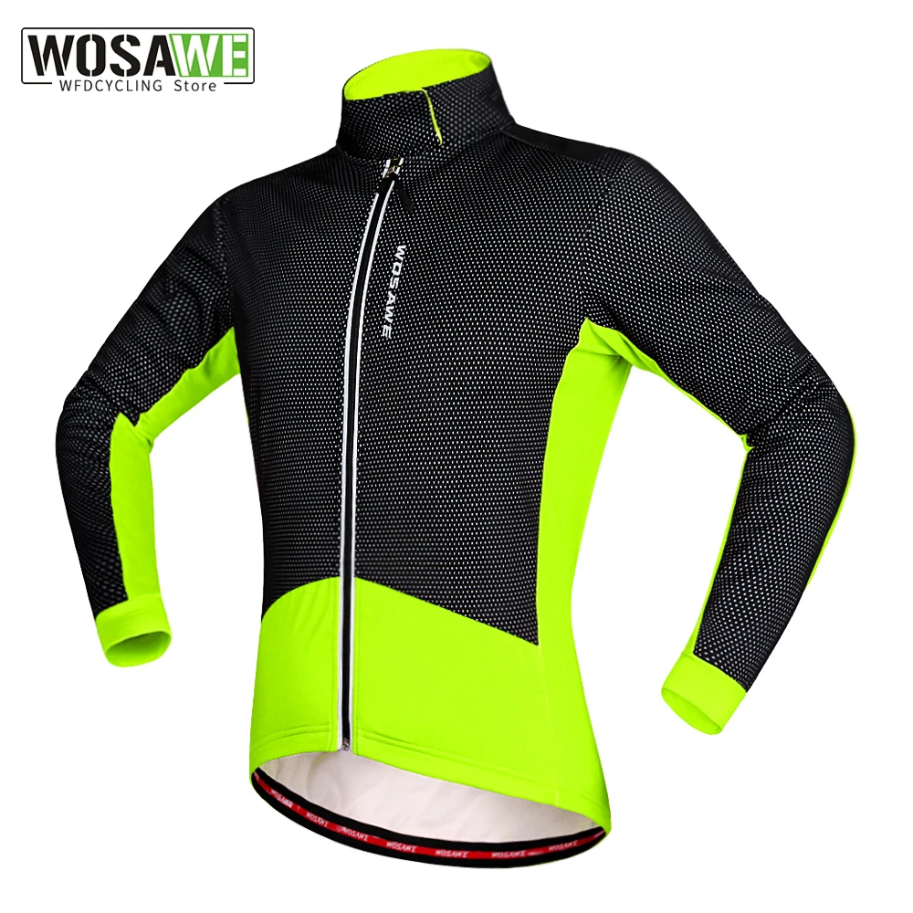 WOSAWE Winter Windproof Water Repellet Reflective Cycling Jacket Jacket Warm Mountain Bike Lengthen Cuff Men Women warm Jacket
WOSAWE Winter Windproof Water Repellet Reflective Cycling Jacket Jacket Warm Mountain Bike Lengthen Cuff Men Women warm Jacket