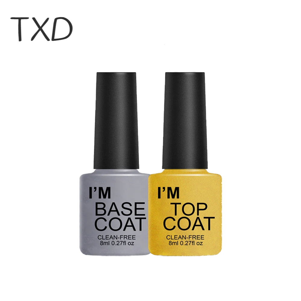 TXD 8ml UV Nail Polish Top Coat Nail Polish Glue Sealing Layer Primer Nail Art Supplies Nail Glue Disposable Sealing Layer
TXD 8ml UV Nail Polish Top Coat Nail Polish Glue Sealing Layer Primer Nail Art Supplies Nail Glue Disposable Sealing Layer